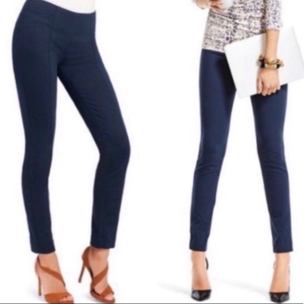 CAbi Navy Blue Skinny Pants Leggings 814 6